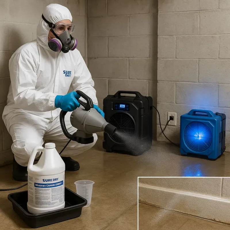 Sanitization and Odor Removal process in Howard County, IA