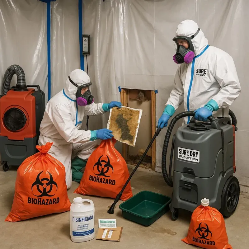 Contaminated Water Handling Protocols process in Howard County, IA